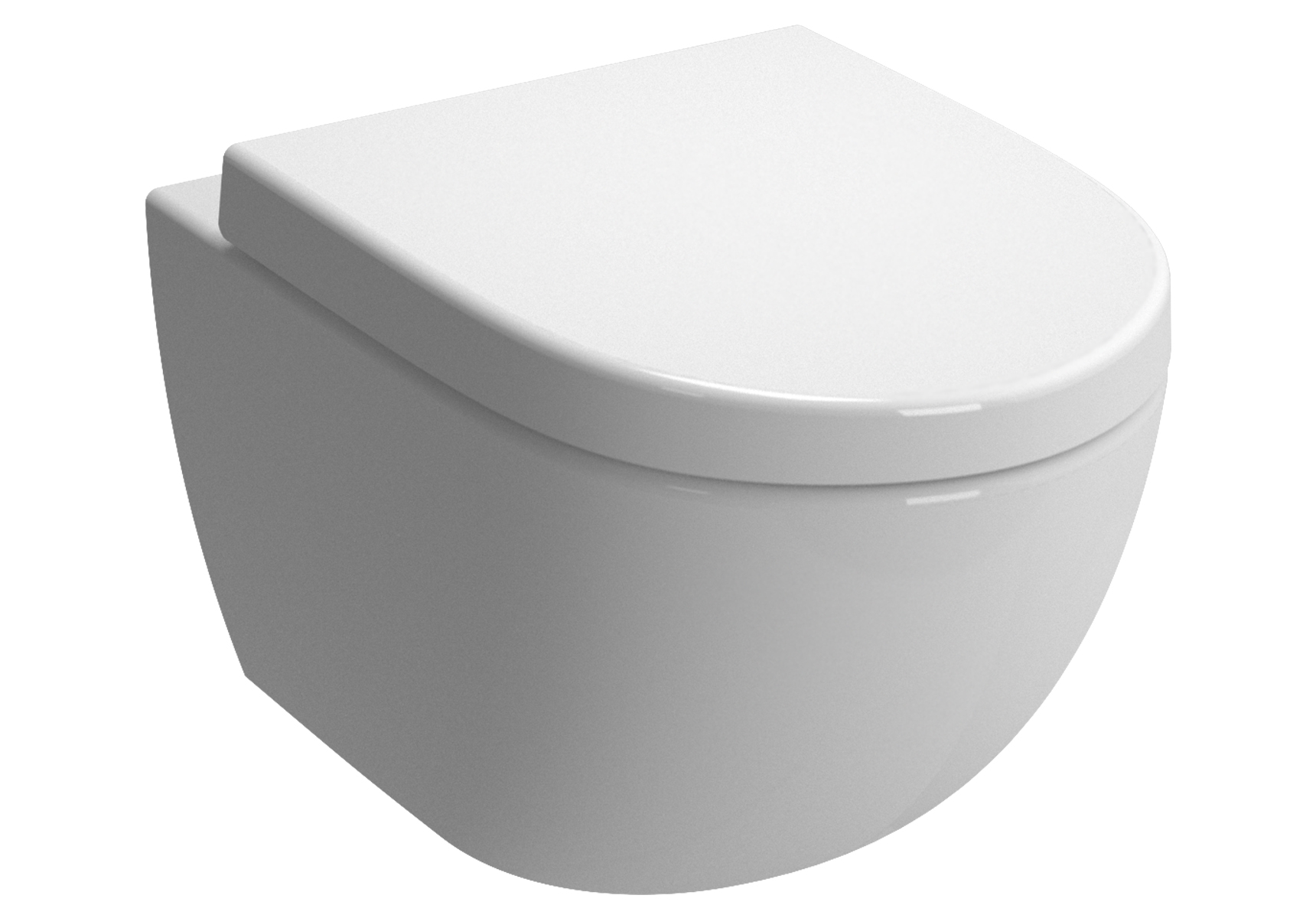Sento Pack WC suspendu, 54 cm, abattant Duroplast (fermeture douce)