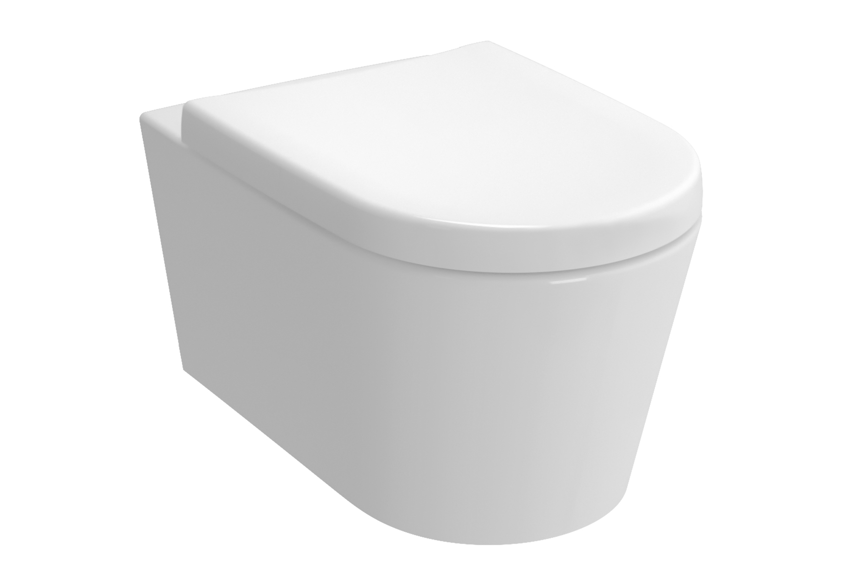 Options Nest Wand-WC mit Bidetfunktion, Weiß Hochglanz