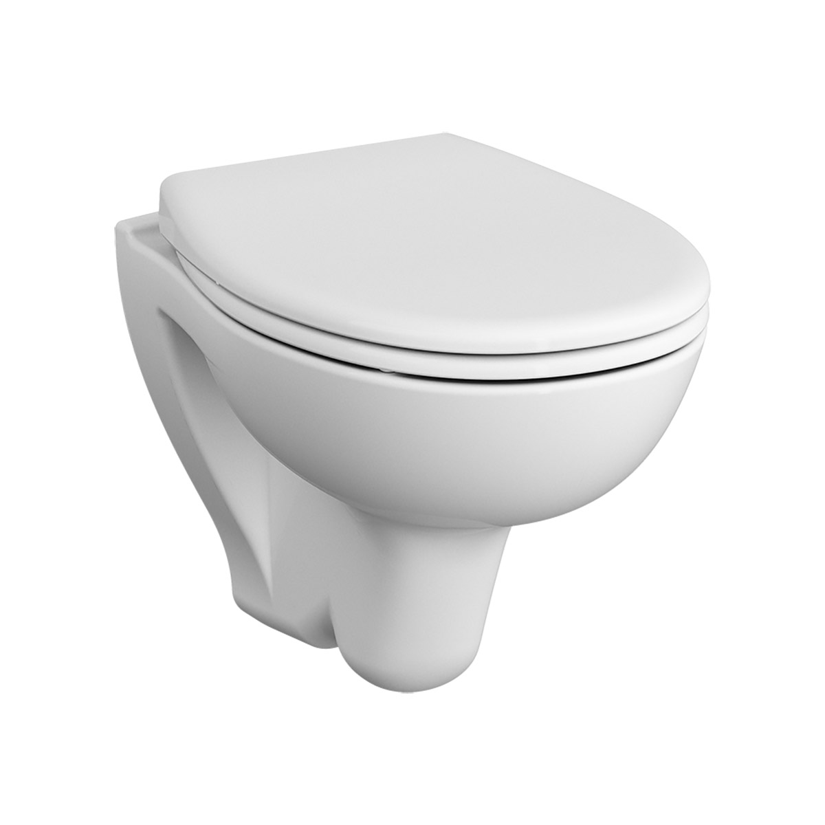 S20 Wand-WC Compact mit Bidetfunktion, Universal Shape, Weiß Hochglanz